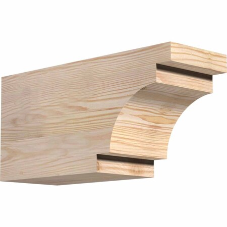 Ekena Millwork Mediterranean Smooth Rafter Tail, Douglas Fir, 5 1/2"W x 8"H x 16"L RFT06X08X16MED00SDF